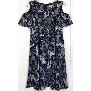 Size 18W Cold Shoulder Summer Dress